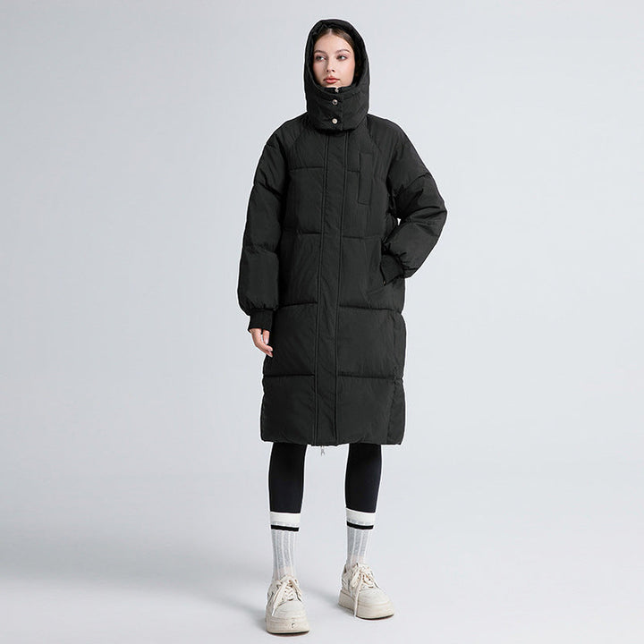 GIGATY™ – Klassischer Kapuzen-Daunenparka lang