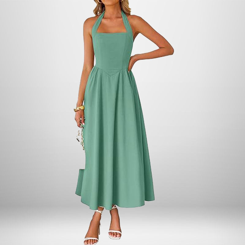 BILLIE™ - Ärmelloses A-Linien-Sommerkleid mit Reißverschlusstasche für Damen