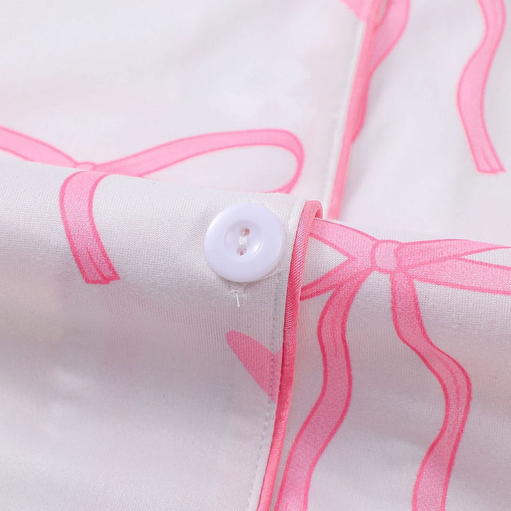 SHAKILA™ - Lässiges Crop-Shirt und kurze Schlafanzughose Set