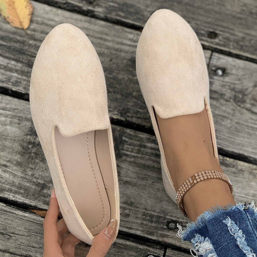 JANELLE™ – Legere, bequeme Ballerinas mit spitzer Zehenpartie