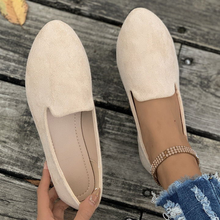JANELLE™ – Legere, bequeme Ballerinas mit spitzer Zehenpartie