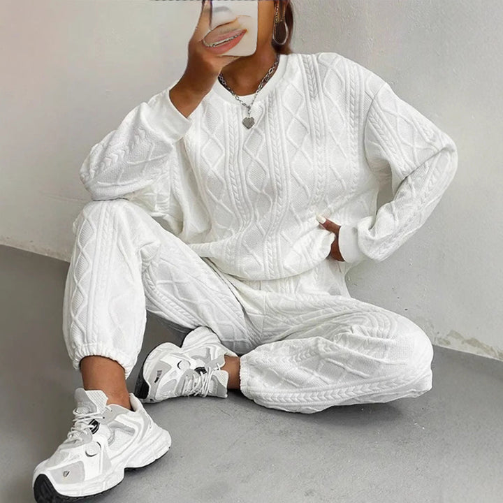 DALI™ – Gemütliches Langarm-Sweatshirt und Jogginghose Set