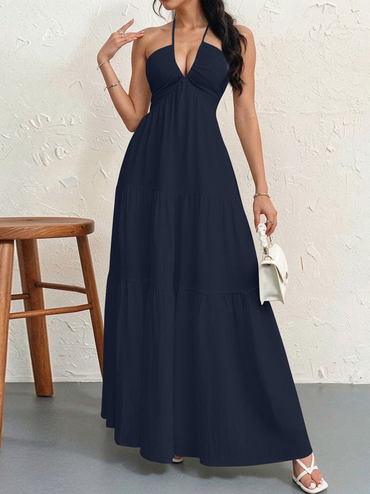 WALO™ - Lässiges, ärmelloses Sommer-Maxikleid mit lockerer Passform