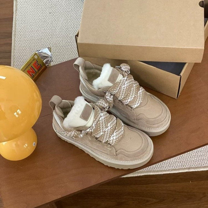 SELI™ – Lässige rutschfeste Plüsch-Wintersneaker