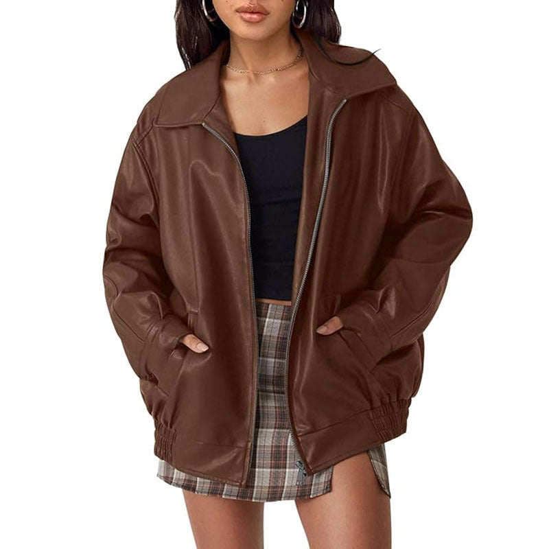 BRIONY™ - Stylische Oversize-Motorradjacke