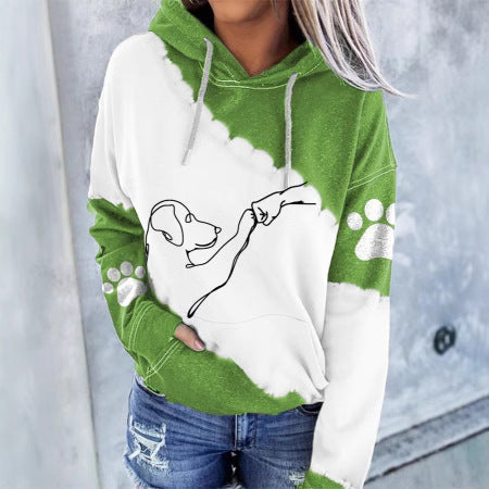 FUREVER™ – Künstlerisches Haustier-Kapuzenpullover
