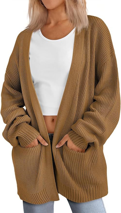 HANSEL™ - Leichter, locker sitzender Cardigan mit V-Ausschnitt