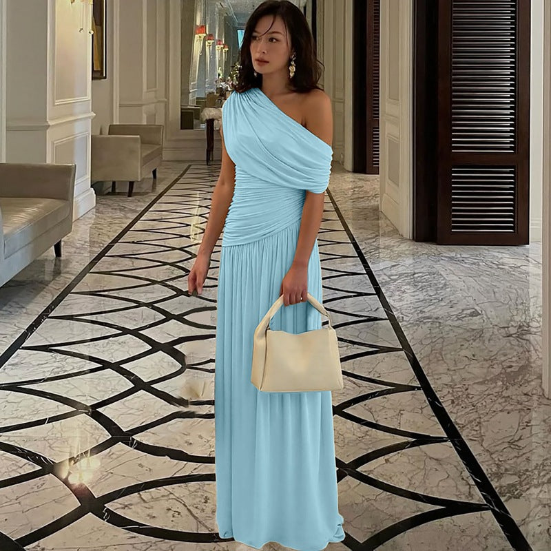 KAWALI™ - Elegantes, schulterfreies Abend-Maxikleid