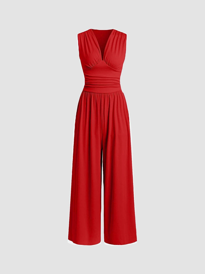 MUTYA™ – Schicker ärmelloser Jumpsuit mit weitem Bein