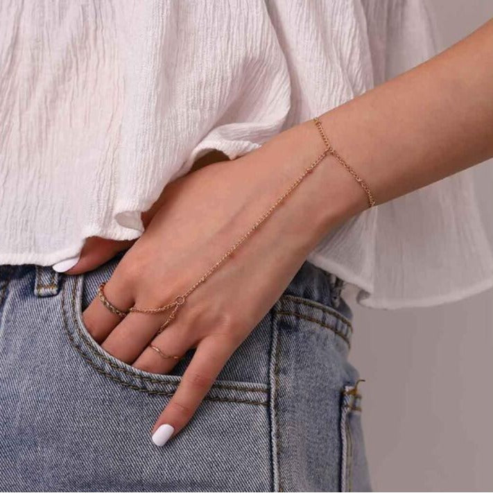 MYLENE™ – Zartes Handkettenarmband