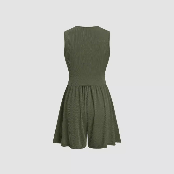 PARIS™ – Schicker ärmelloser Overall mit V-Ausschnitt