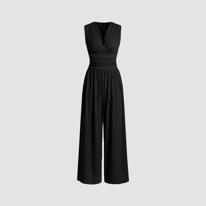MARLOWE™ – Eleganter geraffter Freizeit-Jumpsuit