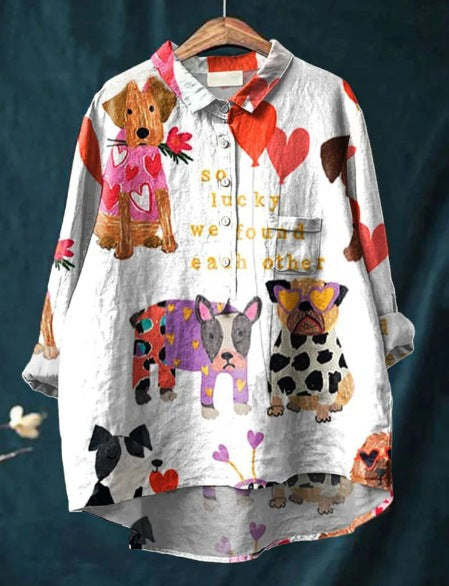 QUIMMY™ - Hunde-Kunst-Shirt