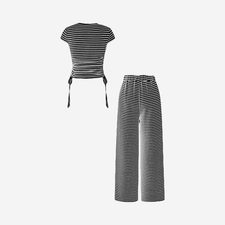 CHESA™ – Lässiges Lounge-Set mit Streifenmuster