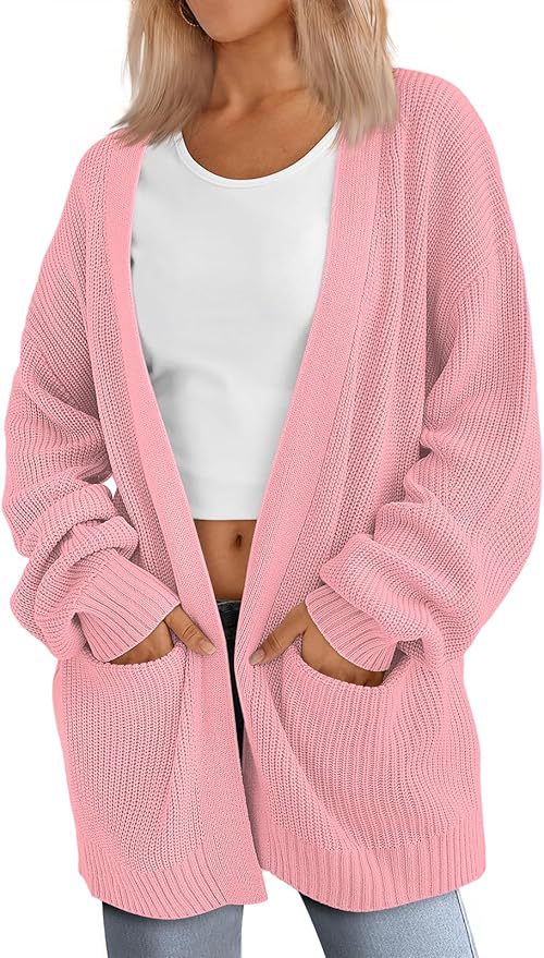 HANSEL™ - Leichter, locker sitzender Cardigan mit V-Ausschnitt