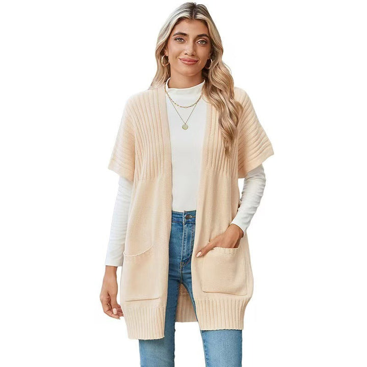 CASSAVA™ – Leichte Strickjacke mit offener Vorderseite