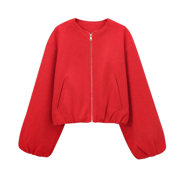 ARMINDA™ – Lässige Jacke mit Ballonärmeln