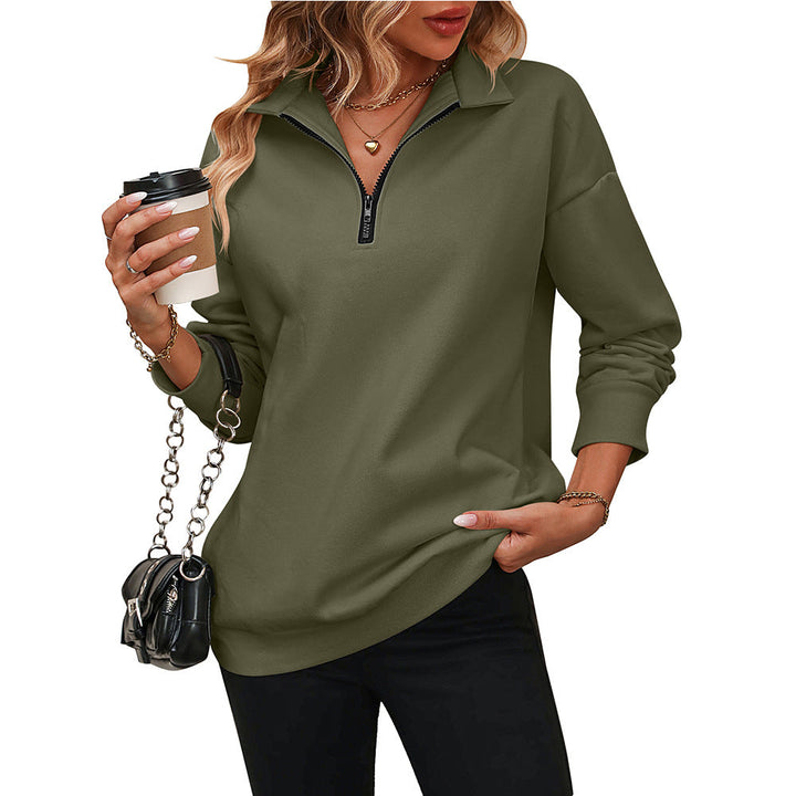 ALEX™ – Zeitloser lässiger Zip-Pullover