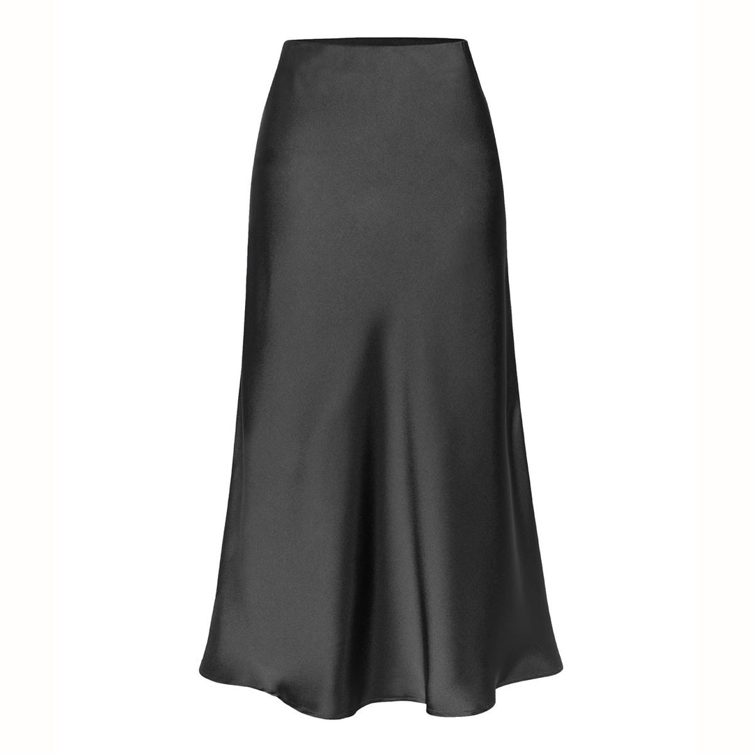 KEITH™ – Eleganter Midirock mit hohem Bund und Seitenschlitz