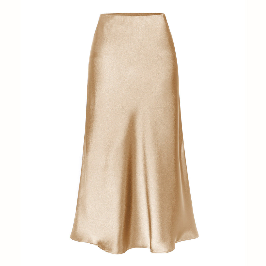 KEITH™ – Eleganter Midirock mit hohem Bund und Seitenschlitz