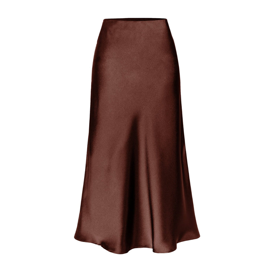KEITH™ – Eleganter Midirock mit hohem Bund und Seitenschlitz