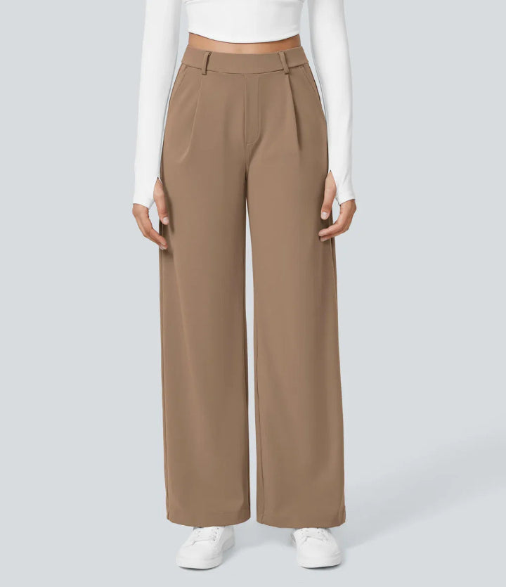 MONAH™ - Lässige, minimalistische Hose mit weitem Bein