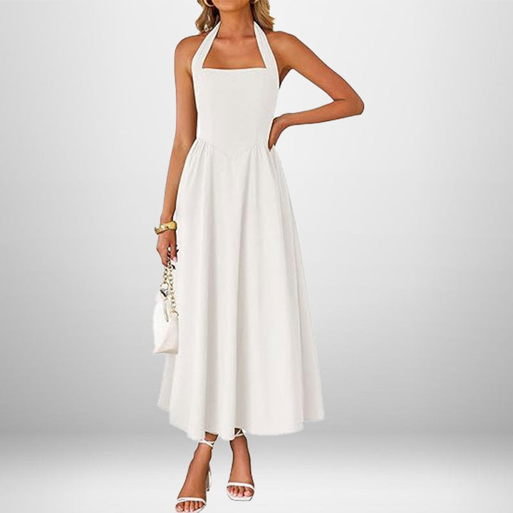 BILLIE™ - Ärmelloses A-Linien-Sommerkleid mit Reißverschlusstasche für Damen
