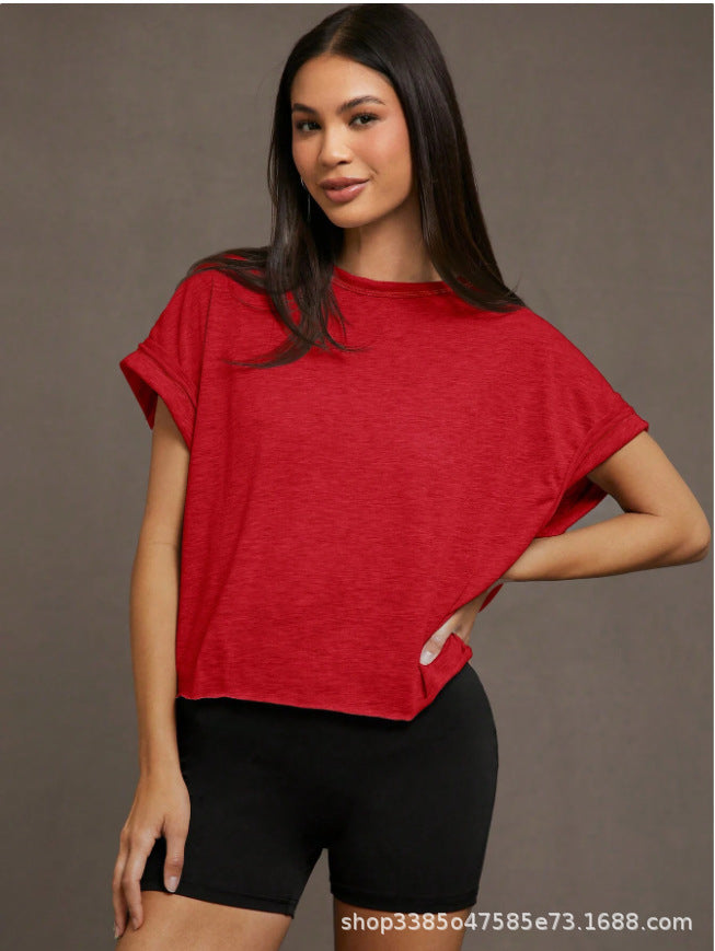SEREIA™ – Damen-Oberteil mit Cut-Out-Saum für jeden Tag