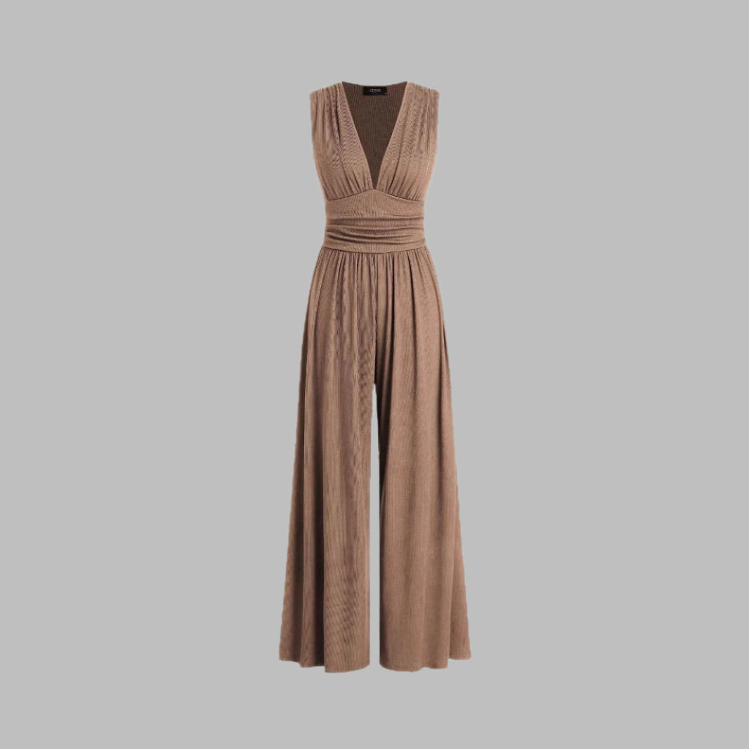 MARLOWE™ – Eleganter geraffter Freizeit-Jumpsuit