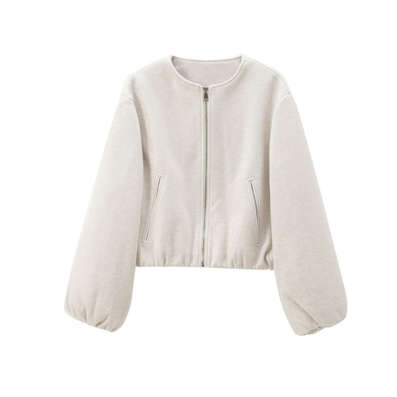 ARMINDA™ – Lässige Jacke mit Ballonärmeln