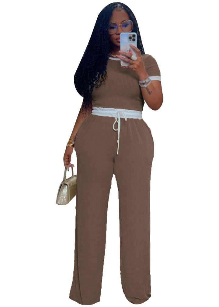 JELENA™ – Bequemes Sommer-Set aus T-Shirt und Hose