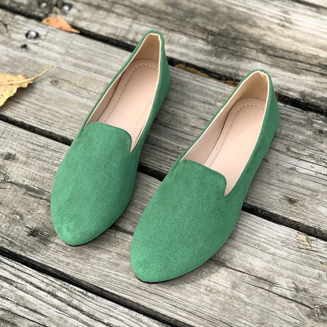 JANELLE™ – Legere, bequeme Ballerinas mit spitzer Zehenpartie