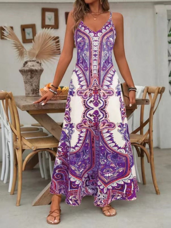 ROSARIO™ – Elegantes ärmelloses Maxikleid mit Trägern für den Sommer