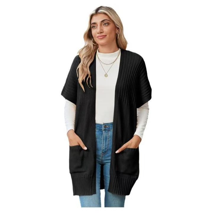 CASSAVA™ – Leichte Strickjacke mit offener Vorderseite