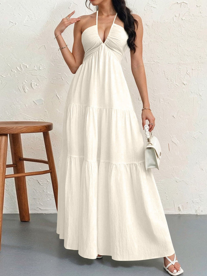 WALO™ - Lässiges, ärmelloses Sommer-Maxikleid mit lockerer Passform