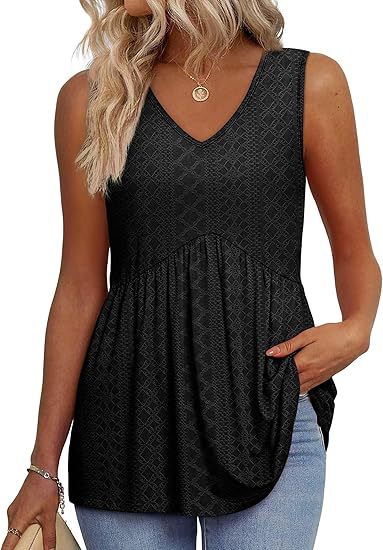 ELIORA™ - Müheloses, fließendes, ärmelloses Tanktop