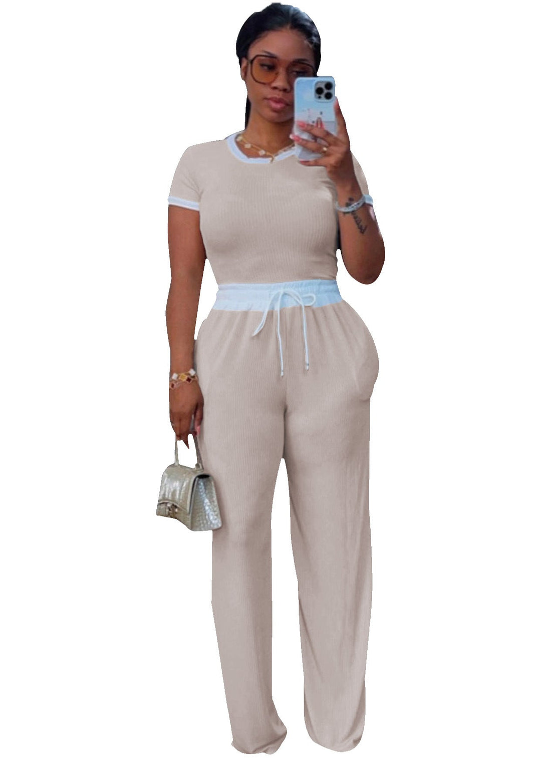 JELENA™ – Bequemes Sommer-Set aus T-Shirt und Hose