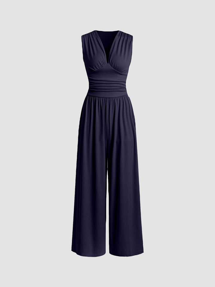 MUTYA™ – Schicker ärmelloser Jumpsuit mit weitem Bein