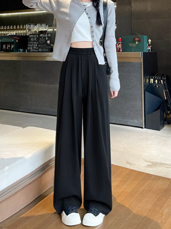 ZINNA™ – Bequeme High Waist Weite Flow Hose