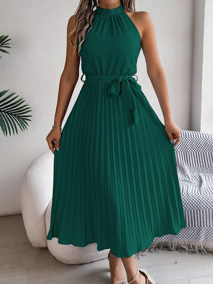 CEDRINE™ – Anmutiges plissiertes Midikleid