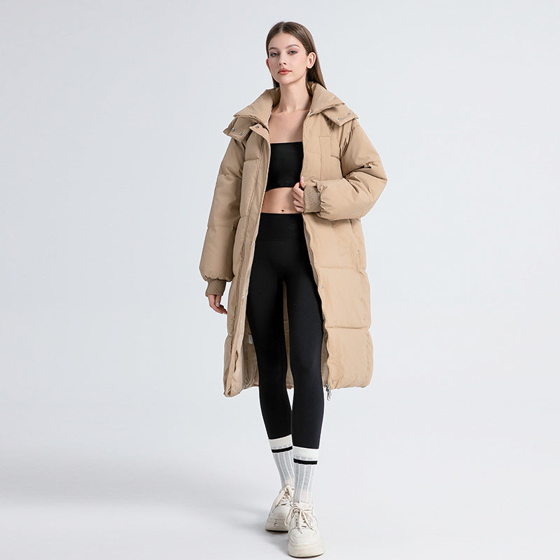 GIGATY™ – Klassischer Kapuzen-Daunenparka lang