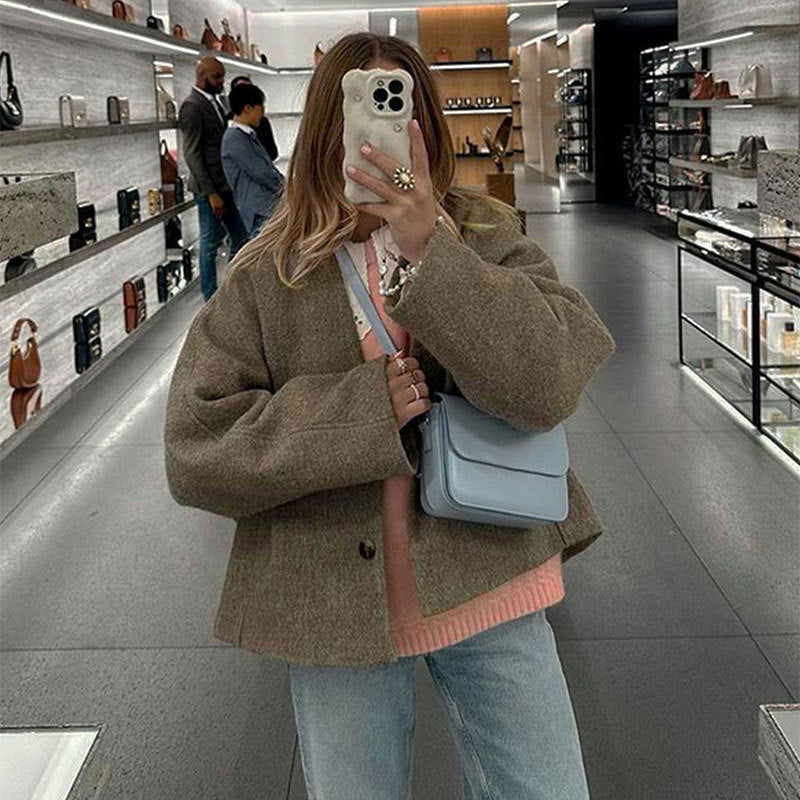 GILDA™ – Klassische Langarm-Knopfjacke