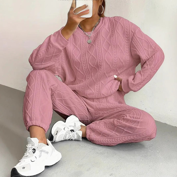 DALI™ – Gemütliches Langarm-Sweatshirt und Jogginghose Set