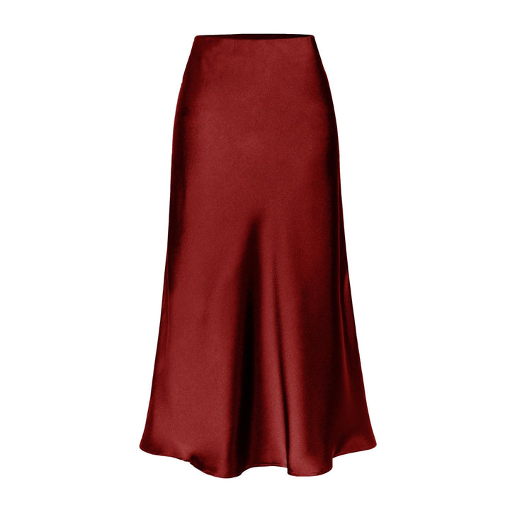 KEITH™ – Eleganter Midirock mit hohem Bund und Seitenschlitz