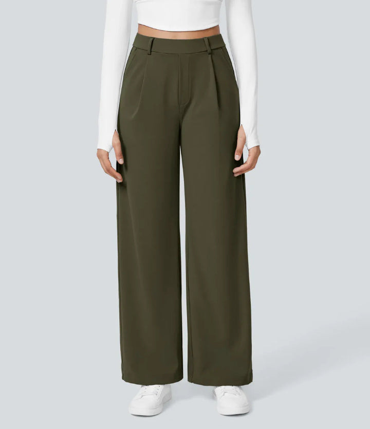 MONAH™ - Lässige, minimalistische Hose mit weitem Bein