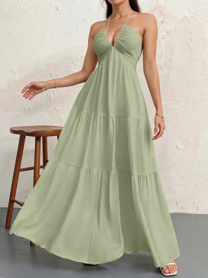 WALO™ - Lässiges, ärmelloses Sommer-Maxikleid mit lockerer Passform