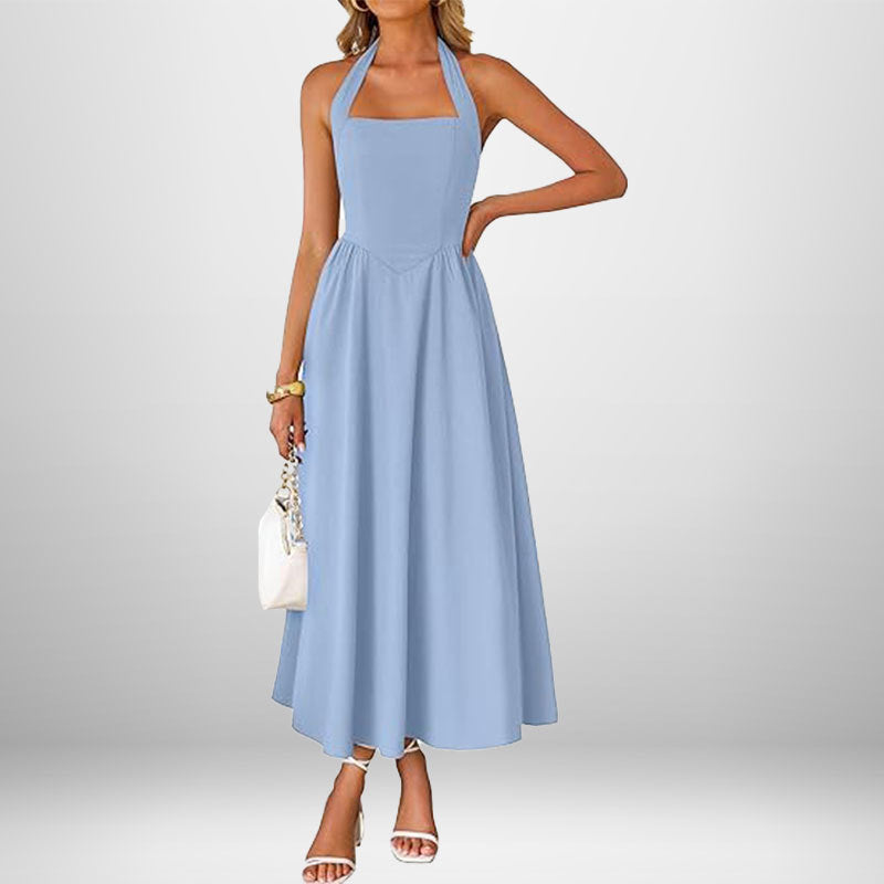 BILLIE™ - Ärmelloses A-Linien-Sommerkleid mit Reißverschlusstasche für Damen