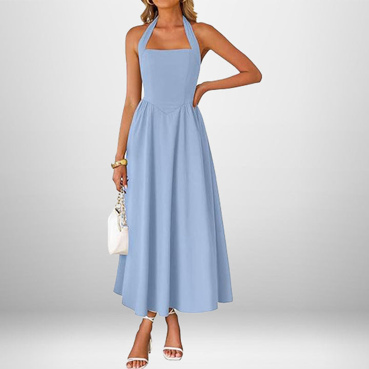 BILLIE™ - Ärmelloses A-Linien-Sommerkleid mit Reißverschlusstasche für Damen
