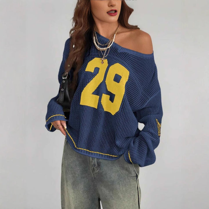 ALON™ – Retro Langarm Pullover