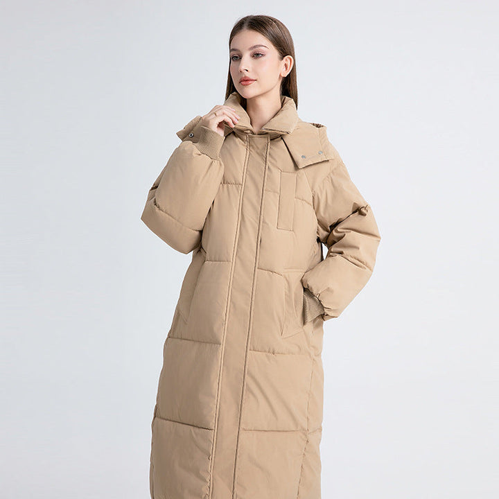 GIGATY™ – Klassischer Kapuzen-Daunenparka lang